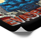 Hit Maxes Ontwijken Belastingen Grappige Gym Bodyb Poster (Hoek)