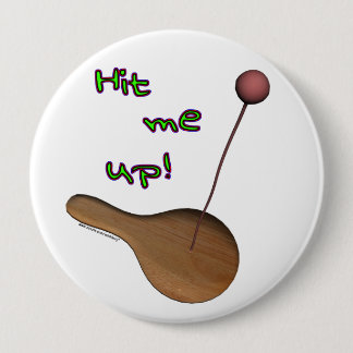 Hit me omhoog! Knoop Ronde Button 4,0 Cm