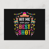 Hit Me Pinata Birthday Briefkaart (Voorkant)