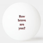 Hit Me Super Trump Personaliseer Pingpongbal (Achterkant)