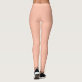 Hit Pink Ballet Gym Dance Leggings (Achterkant)