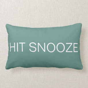 Hit Snooze - Beryl Green Kussen