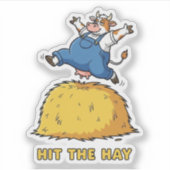 Hit the Hay Sticker (Voorkant)