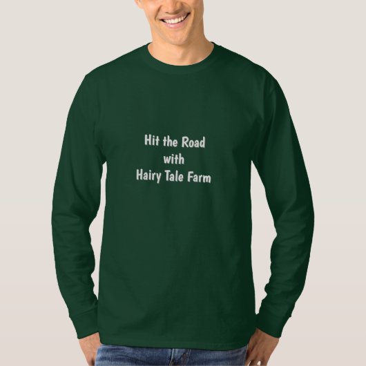 Hit the Road beroemd gemaakt door Hairy Tale Boerd T-shirt (Voorkant)
