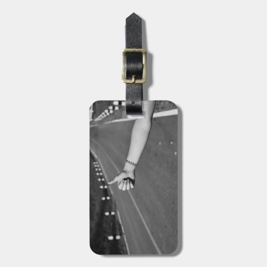 Hit the Road Jack Bagagelabel (Voorkant verticaal)