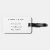 Hit the Road Jack Bagagelabel (Achterkant horizontaal)