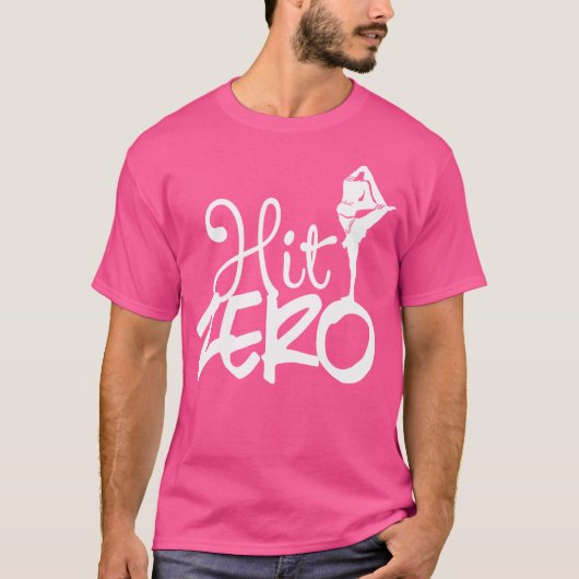 Hit Zero Competitie Cheer Team Schorpioen Stunt El T-shirt (Voorkant)