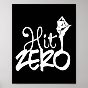 Hit Zero Competitie Cheer Team Schorpioen Stunt Ie Poster