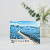 Hitachi Seaside Park Japan Briefkaart (Staand voorkant)