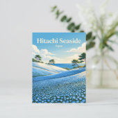 Hitachi Zeekustpark Japan Briefkaart (Staand voorkant)