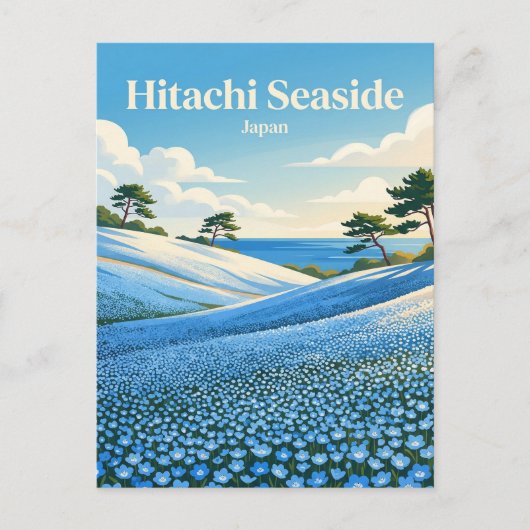 Hitachi Zeekustpark Japan Briefkaart (Voorkant)