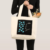 Hitch and Tweets Grote Tote Bag (Voorkant (product))
