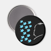 Hitch and Tweets Magneet (Voorkant / Achterkant)