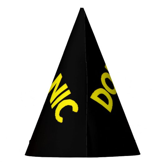 Hitch Hiker's Feesthoedjes (Achterkant)