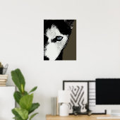 Hitch the Husky Poster (Thuiskantoor)