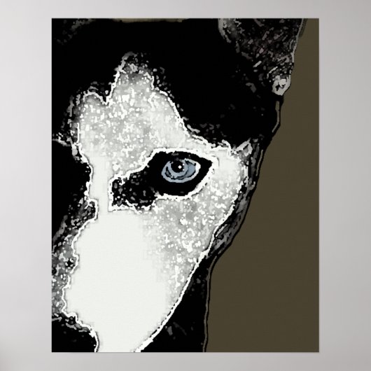 Hitch the Husky Poster (Voorkant)