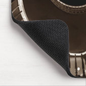 Hitchcock-esque Vertigo Dark Circular Stairwell Muismat (Hoek)