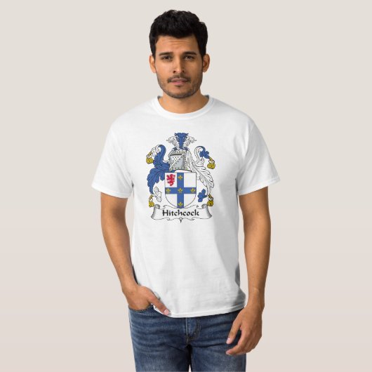 Hitchcock Family Crest T-shirt (Voorkant volledig)