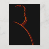 Hitchcock in Neon, Chicago Neon Sign Post Card Briefkaart (Voorkant)