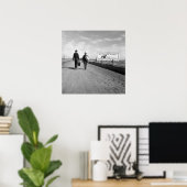 Hitchhikers Buiten Los Angeles, 1937. Vintage Poster (Thuiskantoor)