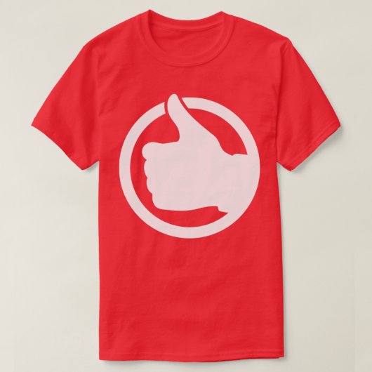 Hitchhikers Guide duim T-shirt (Design voorkant)