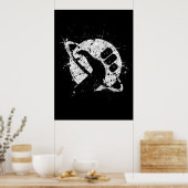 Hitchhikers Guide to the Galaxy Poster (Keuken)