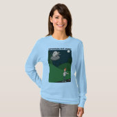 Hitchhiking vrouwen t-shirt (Voorkant volledig)