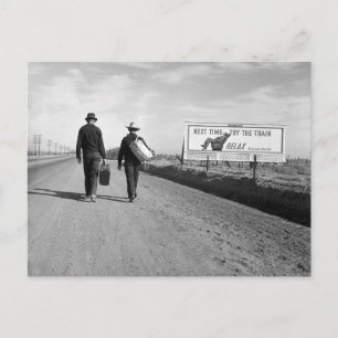 Hitchikers, 1937 briefkaart