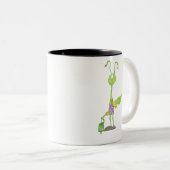 Hitching Grasshopper Tweekleurige Koffiemok (Voorkant rechts)