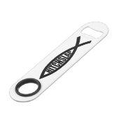 "HITCHSLAP FISH" SPEED FLESSENOPENER (Voorkant Gekanteld)