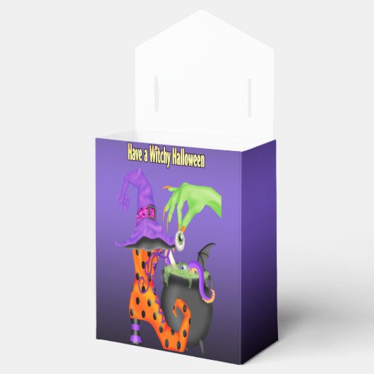 Hitchy Halloween Tent Favor Box Bedankdoosjes (Geopend)