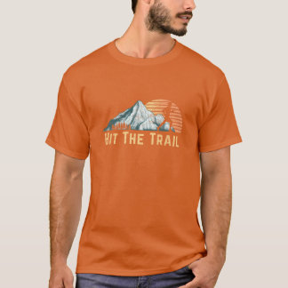 Hitherail Vintage Mountain Runner Retrorail Runnin T-shirt