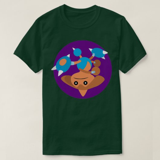 Hitmontop 2de Gen T-shirt (Design voorkant)