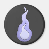 Hitodama Flame - Japanse geest Magneet (Voorkant)