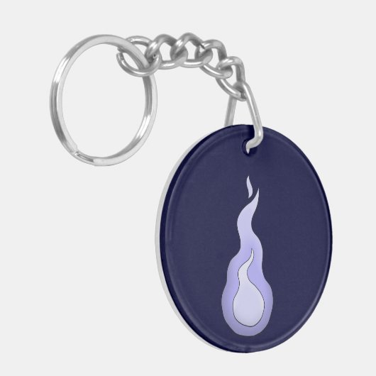 Hitodama Flame Sleutelhanger (Voorkant Links)