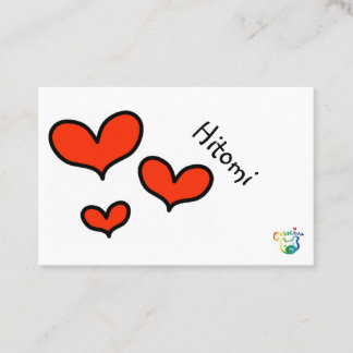 hitomi visitekaartje