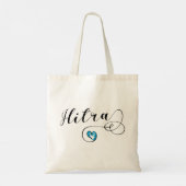 Hitra Flag Heart, Noorwegen Tote Bag (Achterkant)