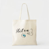 Hitra Flag Heart, Noorwegen Tote Bag (Voorkant)