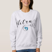 Hitra Flag Heart, Noorwegen Trui (Voorkant)