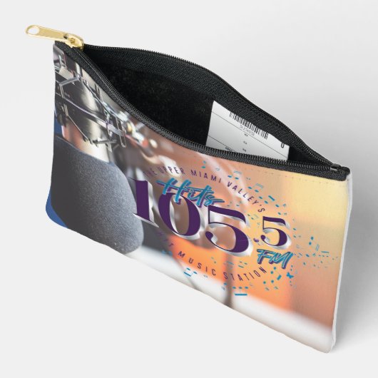 Hits 105.5 Print Cut Naaien Kleine Accessoirezak Etui (Open)