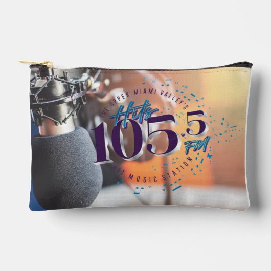 Hits 105.5 Print Cut Naaien Kleine Accessoirezak Etui (Voorkant)