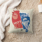 Hitte Misére Hete Kop & Sneeuw Misére Meneer Cool Kussen (Deken)