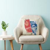 Hitte Misére Hot Head & Sneeuw Misére Meneer Cool Kussen (Stoel)