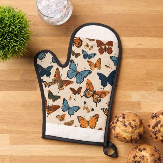 Hittebestendige Ovenwanten en Pothouders Set Ovenwant (Top down)