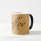 Hittegevoelige koffie veel magische mok (Voorkant rechts)