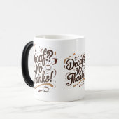 Hittegevoelige mok | Warmtegeactiveerde Coffee Lov (Voorkant links)