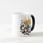 Hittegevoelige morphing Mok voor koffieliefhebbers (Voorkant rechts)