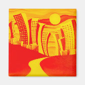 Hittegolf 2 magneet (Voorkant)