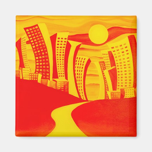 Hittegolf 2 magneet (Voorkant)