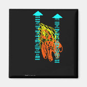 Hittegolf magneet (Voorkant)